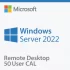 Microsoft Windows Server 2022 Remote Desktop 50 User CALs