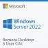 Microsoft Windows Server 2022 Remote Desktop 5 User CALs